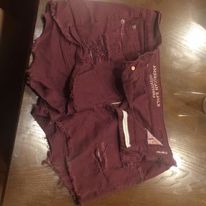 American Eagle Hi-Rise Festival Jean Shorts
